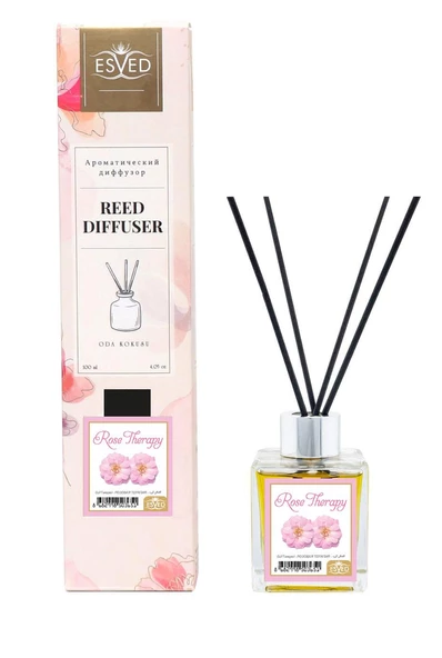 Gül Terapisi Kokusu 100 Ml Çubuklu Oda Kokusu Yedek Dolum Şişesi Hediyeli - Resim 2