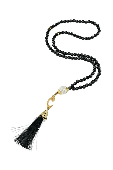 Hacerül Esved Kokusu 400 Ml Sprey Kabe Kokulu İnci Görünümlü Plastik Siyah Tesbih Hediyeli - Resim 2