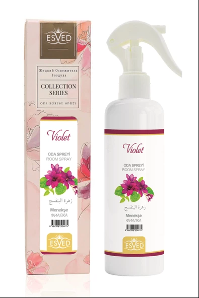 Menekşe Kokusu Sprey 400Ml. Menekşe Kokusu Araba Kokusu 8Ml. Hediyeli - 2