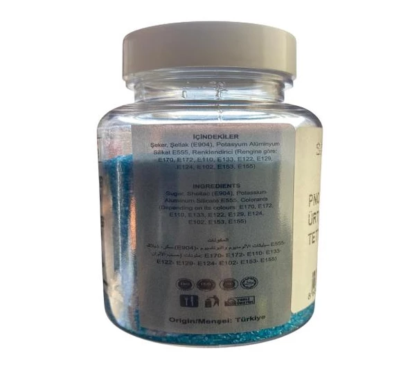 SANDING ŞEKER MAVİ (SANDING SUGAR) 100 GR - 2