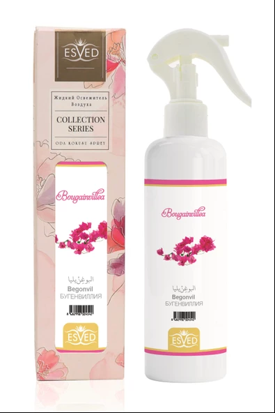 Begonvil Çiçeği Kokusu Sprey 400Ml. Gül Kokusu Araba Kokusu 8Ml. Hediyeli - 2