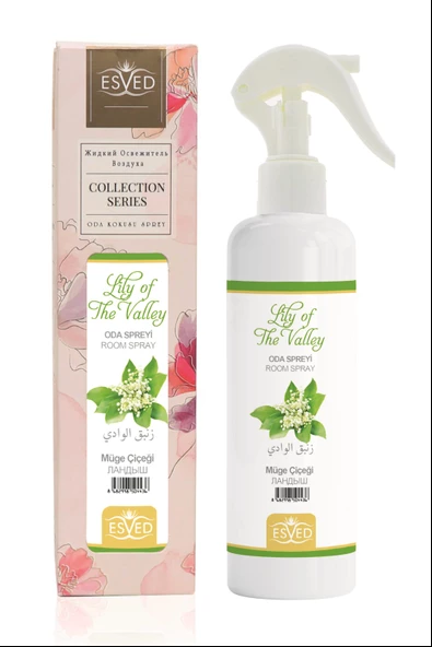 Müge Çiçeği Kokusu Sprey 400Ml. Müge Çiçeği Kokusu Araba Kokusu 8Ml. Hediyeli SKU-2774 - 2