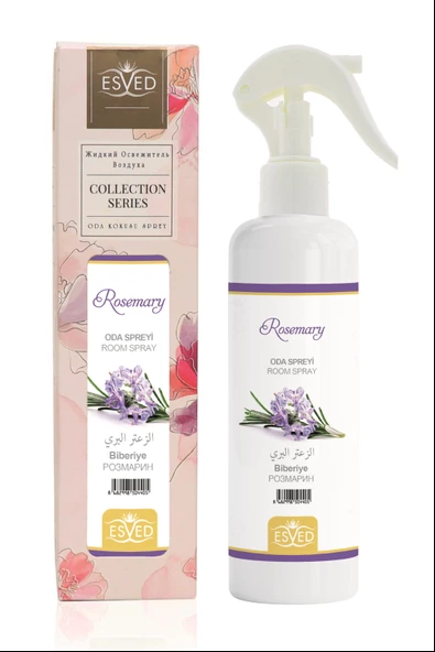 Biberiye Kokusu Sprey 400Ml. Gül Kokusu Araba Kokusu 8Ml. Hediyeli - Resim 2