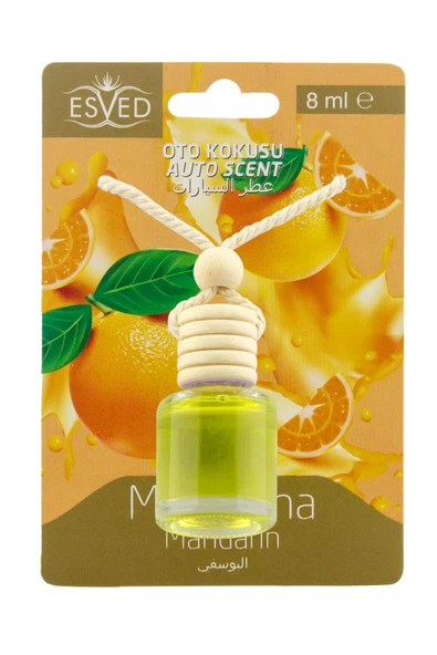 Mandalina Kokusu Sprey 400Ml. Mandalina Kokusu Araba Kokusu 8Ml. Hediyeli - Resim 3