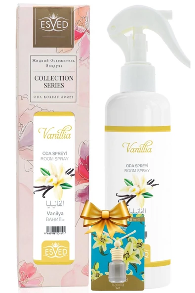 Vanilya Kokusu Sprey 400Ml. Vanilya Kokusu Araba Kokusu 8Ml. Hediyeli