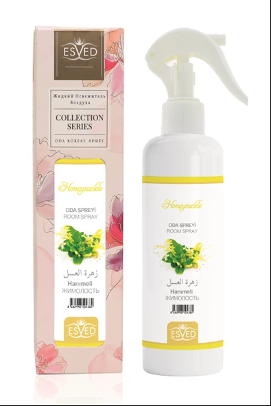 Hanımeli Kokusu Sprey 400Ml. Hanımeli Kokusu Araba Kokusu 8Ml. Hediyeli - Resim 3