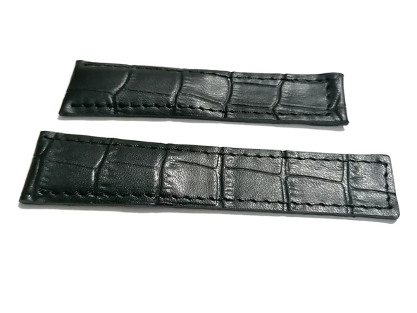 Tag-heuer Uyumlu  22-18 Siyah Dikişli Siyah  Hakiki dana derisi  ( 11 ) - Resim 4