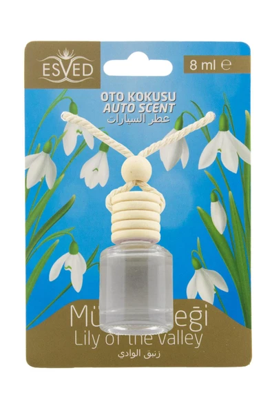 Müge Çiçeği Kokusu Sprey 400Ml. Müge Çiçeği Kokusu Araba Kokusu 8Ml. Hediyeli SKU-2774 - 3