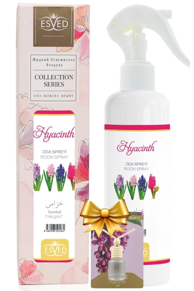 Sümbül Kokusu Sprey 400Ml. Sümbül Kokusu Araba Kokusu 8Ml. Hediyeli