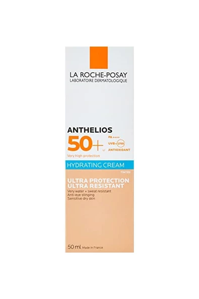 La Roche-posay Anthelıos Ultra Hydrating Tinted Cream Spf 50+ Hassas Ciltler Için Renkli Gü - 2