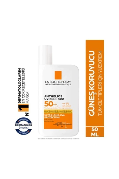 La Roche Posay Anthelios Oil Control Fluid Spf50 50ml