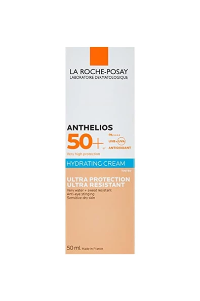 La Roche-posay Anthelıos Ultra Hydrating Tinted Cream Spf 50+ Hassas Ciltler Için Renkli Gü - 3