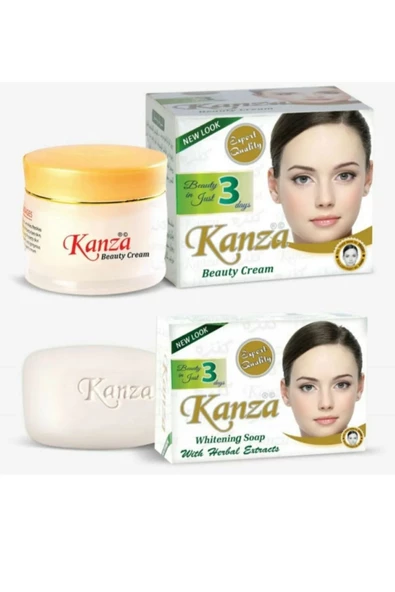 Kanza Krem Beyazlatıcı, Serum Ve Sabun