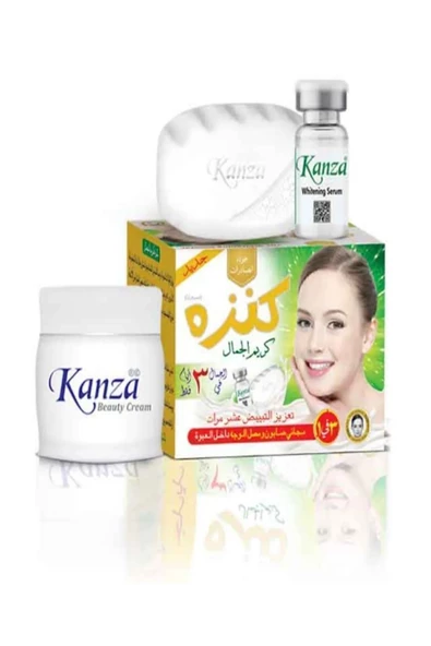 Kanza Krem Beyazlatıcı, Serum Ve Sabun - 2