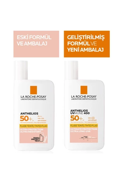 Anthelios Uvmune Fluid Tinted Renkli Güneş Kremi - 2