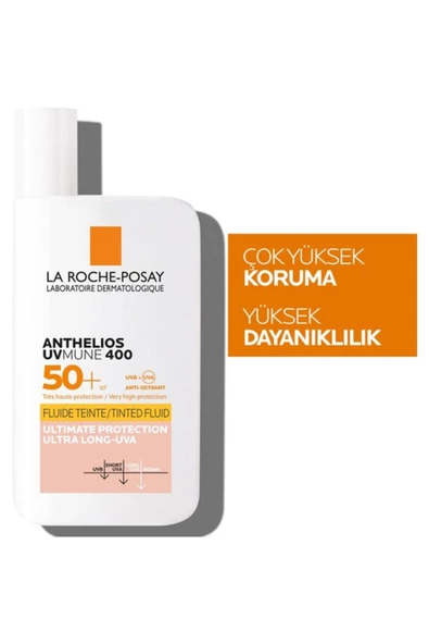 Anthelios Uvmune Fluid Tinted Renkli Güneş Kremi - 5