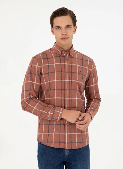 U.S. POLO ASSN. ERKEK DOKUMA GOMLEK G081GL004-000-1958877