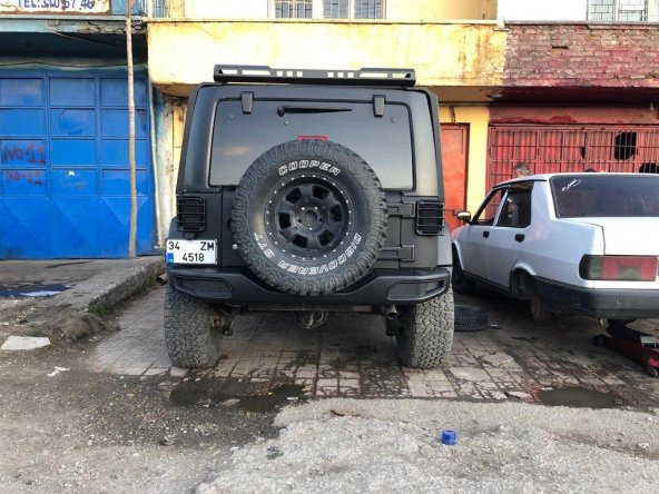 JEEP RUBICON JK 10. YIL ÖZEL ÜRETİM ARKA TAMPON 2007-2017 - 2