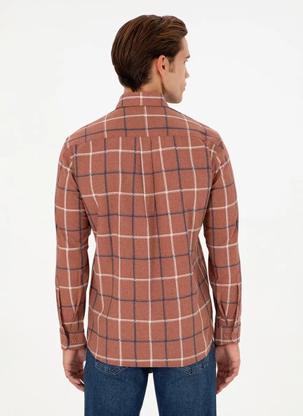 U.S. POLO ASSN. ERKEK DOKUMA GOMLEK G081GL004-000-1958877 - 5