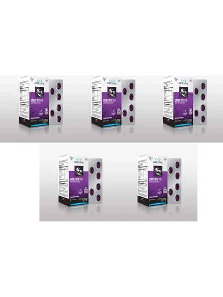 Zade Vital Çörek Otu Yağı Blister 60 Kapsül 5'Li PAKET (SKT:02/2027) ürün görseli 1