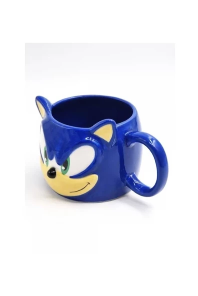 NETAVANTAJ Sonic Boom 3d Tasarım Kupa Bardak - 2