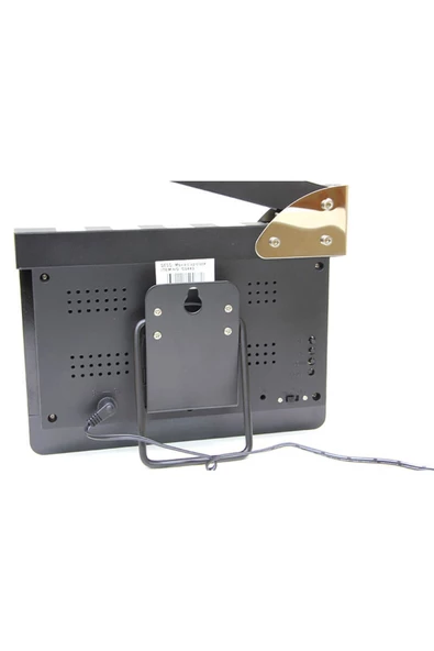 NETAVANTAJ Klaket Tasarımlı Alarmlı Dijital Masa ve Duvar Saati - 4