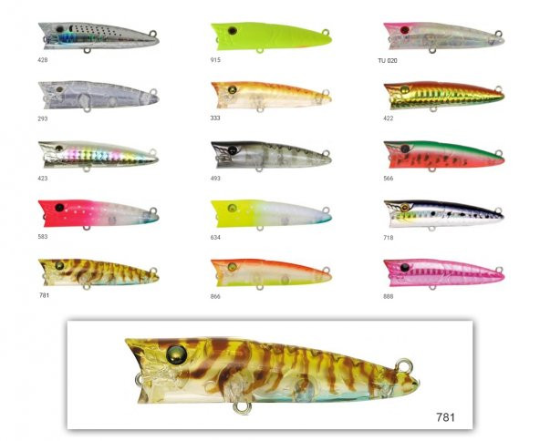 ZİPBAİTS  POPPER    68 MM     781