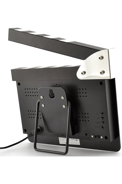 NETAVANTAJ Klaket Tasarımlı Alarmlı Dijital Masa ve Duvar Saati - 3