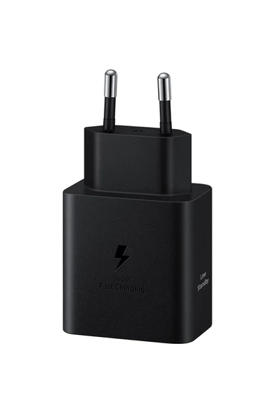 Samsung EP-T4511X Type-C Süper Hızlı Şarj Cihazı 45W Siyah Samsung Türkiye Garantili - 2