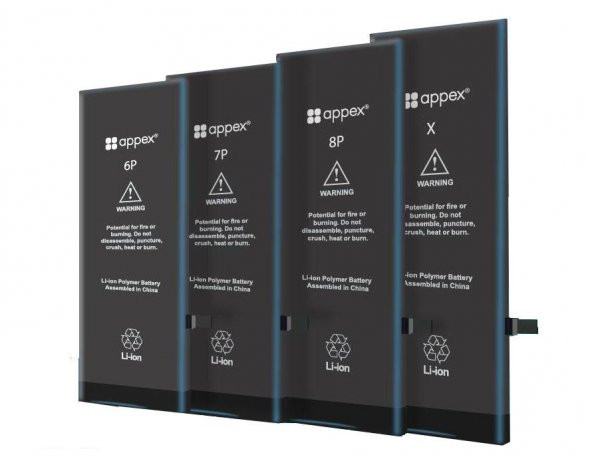 Apex Apple İphone 6s Güçlendirilmiş 2300 mAh Batarya Pil