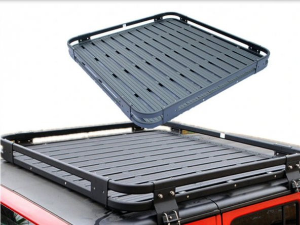 JEEP WRANGLER RUBICON JK 2007-2017 TAVAN BAGAJI 200x200x30cm