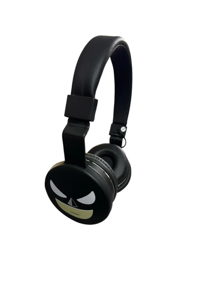 NETAVANTAJ Batman Kablosuz Bluetooth Katlanabilir Kulaküstü Kulaklık Siy - 2