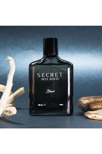 Secret Milano 100 ml Erkek Parfum Black - 3