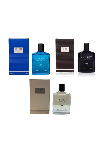 Secret Milano Secret Milano Blue, White, Black 100 ML Erkek  EDC