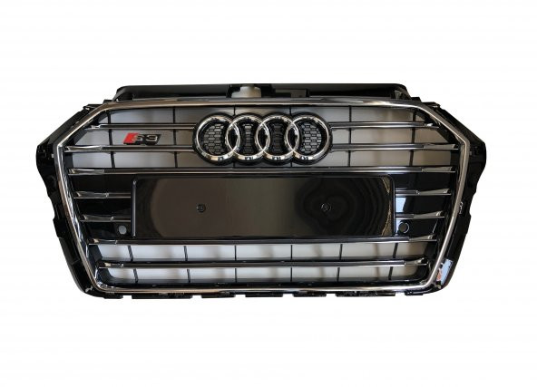 AUDİ A3 8V MAKYAJLI S3 KROM SİYAH PANJUR 2016+