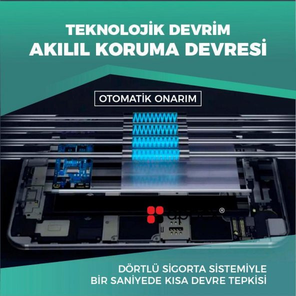 Apex Apple İphone 6s Plus Güçlendirilmiş 3600 mAh Batarya Pil - 5