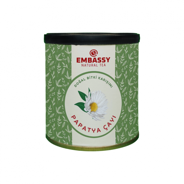 Embassy Natural Tea Papatya Çayı 50 Gr. Teneke Kutu