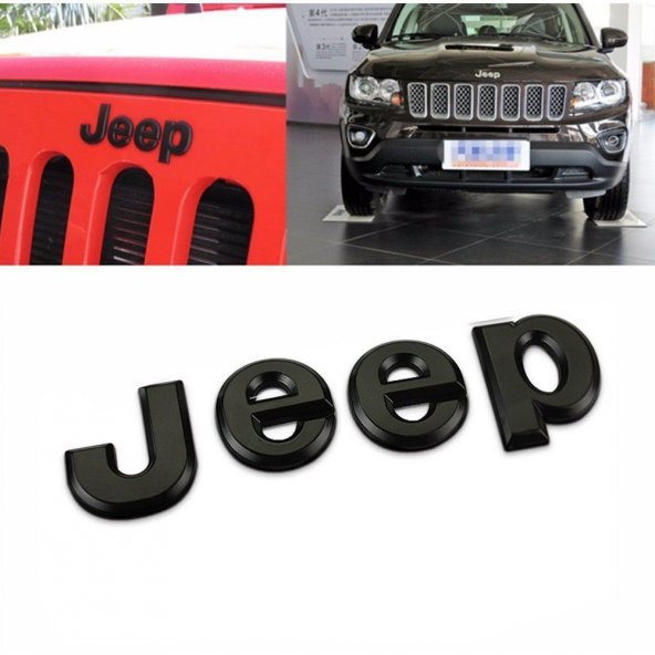 JEEP YAZI SİYAH / ARMA