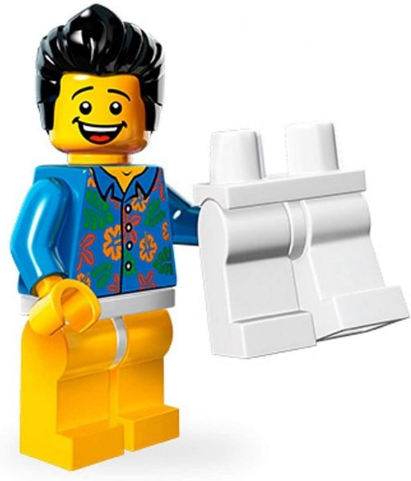 Lego Minifigür - Lego Movie Seri 1 - 71004 - Where are my Pants? Guy