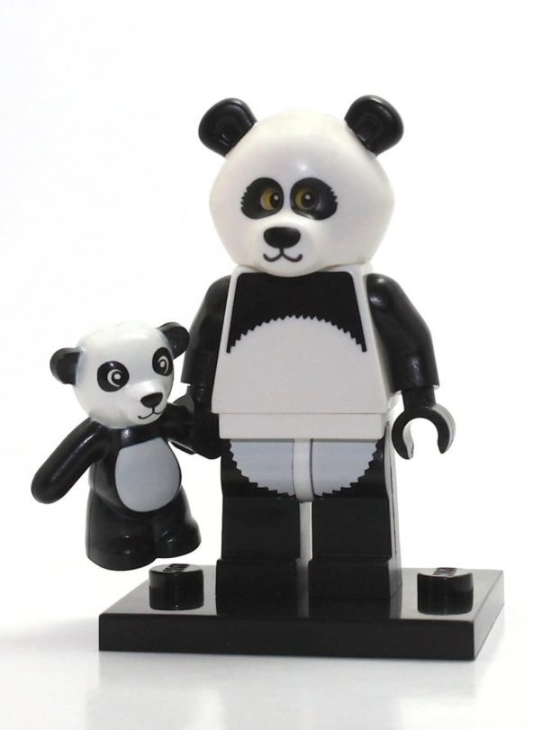 Lego Minifigür - Lego Movie Seri 1 - 71004 - Panda Guy