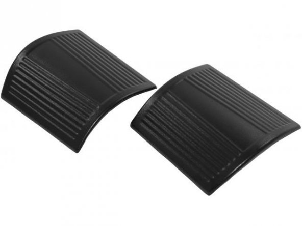 JEEP RUBİCON JK RUGGED RİDGE ÖN CAM ALTI KÖŞE KAPLAMA SETİ SİYAH - 2