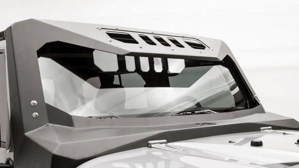 JEEP WRANGLER RUBİCON JK ARMOR METAL ÖN CAM ÇERÇEVESİ 2007-2017 - 2