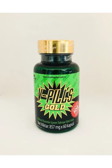 V-Pills Vpills Gold Bitkisel 60 Kapsül Xb1