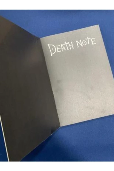 ZID Siyah Death Note Anime Ryuk Yagami Light L Defter - 2