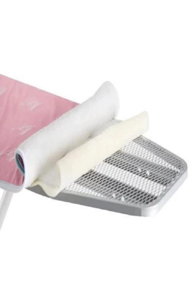 Gazzella Yanmaz Ütü Masası Kılıfı Ve Parlatmaz Ütü Tabanlığı Seti Pembe - 2