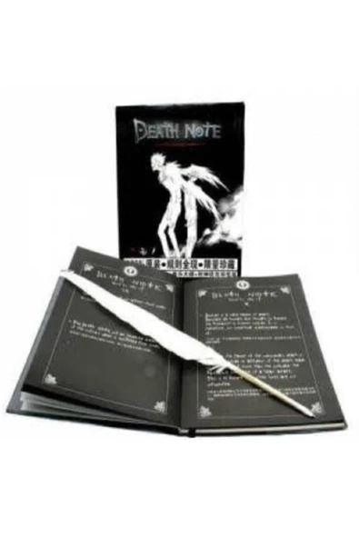 NARKİSSOS Death Note Cosplay Defter Ve Tüy Kalemi