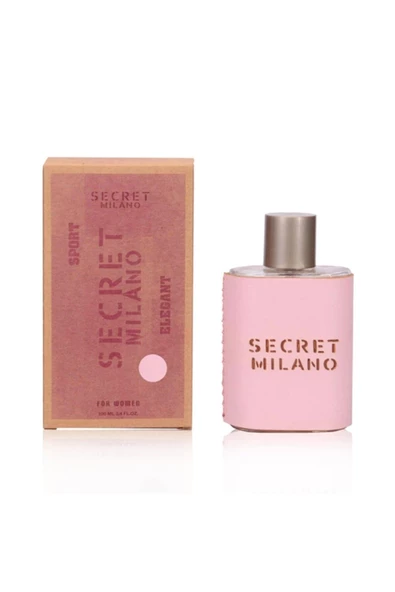 Secret Milano 100 ml Kadın Pembe Sport Elegant Edc Parfüm - 8683463763129