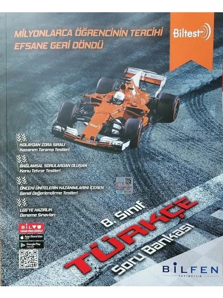Bilfen Yayınları Biltest 8. Sınıf LGS Türkçe Soru Bankası