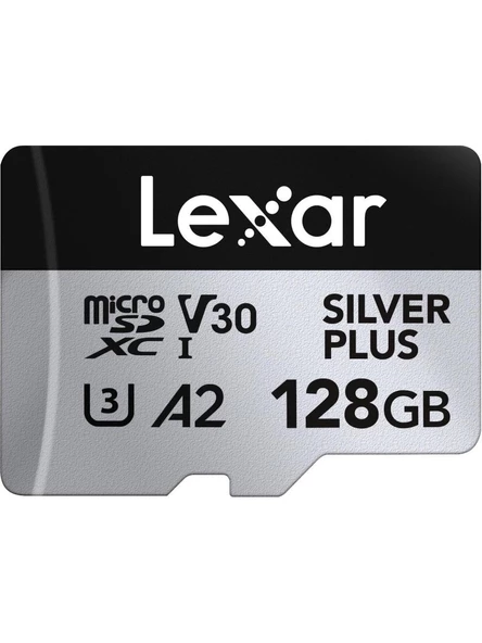 Lexar Professional 128GB 205 MB/s Silver Plus Mikro SD Hafıza Kartı - 8