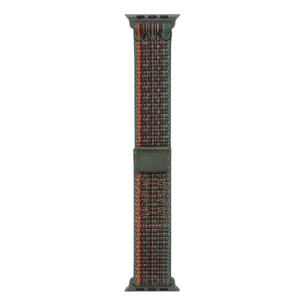 Watch 10 42mm KRD-91 Hasır Kordon Strap Renkli Kayış - 6